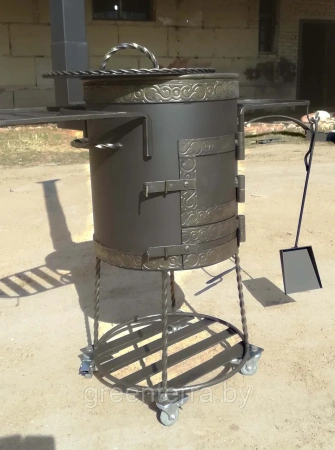 Колёса (1шт) для печи под казан