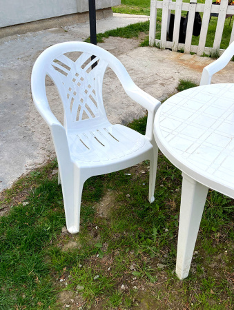 Пластиковый стул - Кресло для дачи "Престиж-2" [110-0034]