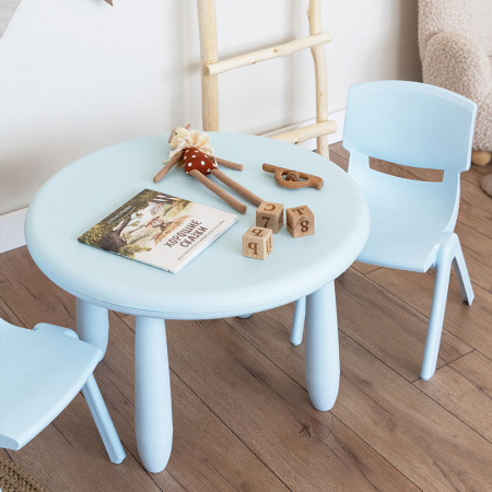 Стол детский TINI голубой