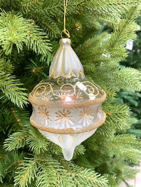 Игрушка елочная стекл. [55532]