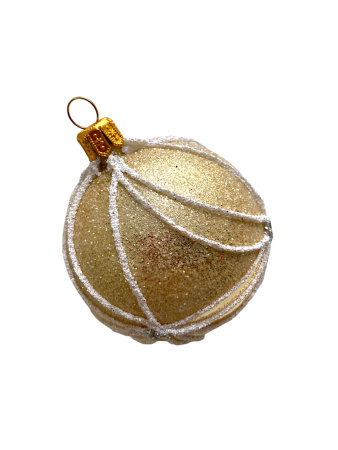 Шар пластиковый декорированный