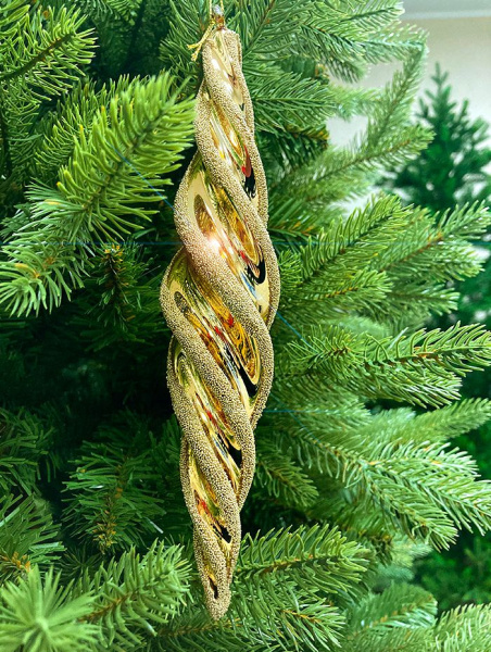 Игрушка елочная стекл. [63482]