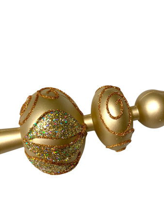 Верхушка на елку декорированная