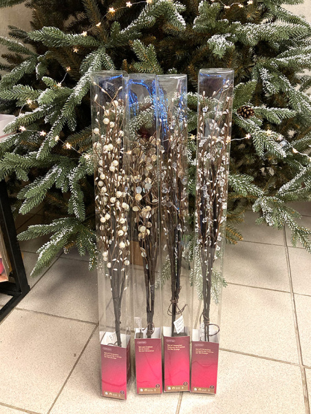 Светодиодная ветвь 16LED 75см, цв.тепл. белый (уп.2шт.) [482145]