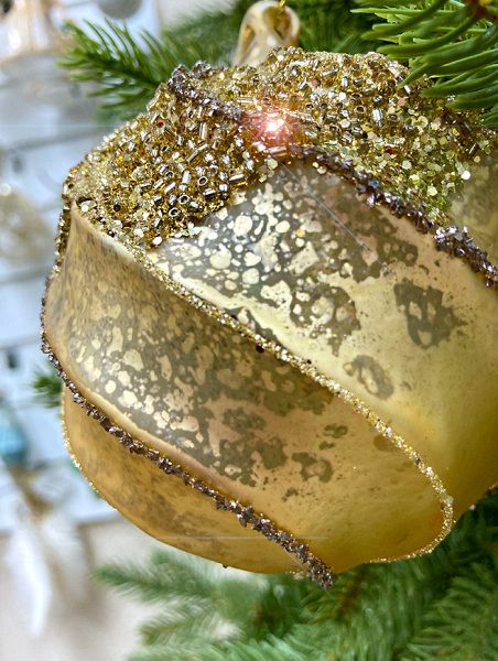 Шар елочный стекл. [63569]