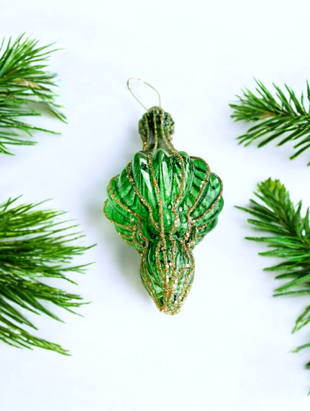 Игрушка елочная стекл. [0095-7]