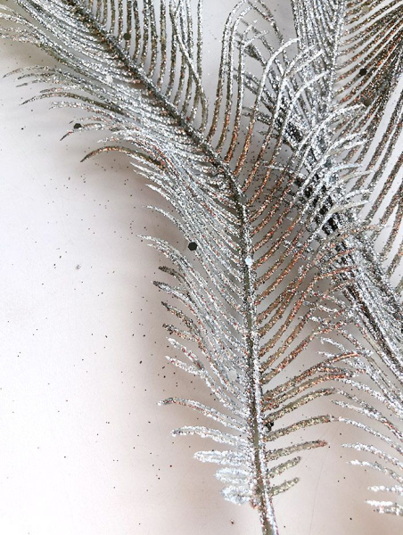 Украшение елочное "Ветка цикаса" 90см 