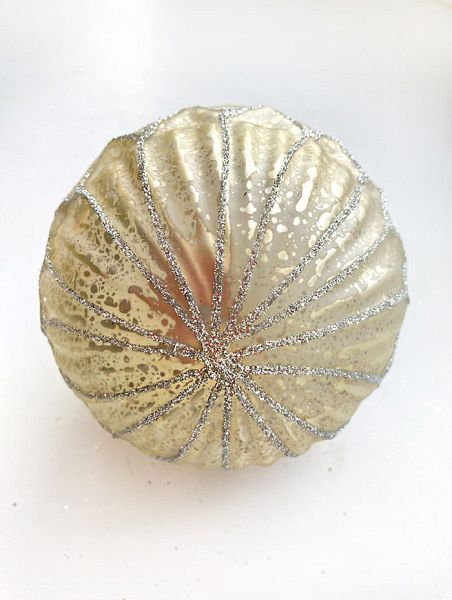 Шар елочный стекл. [5687-8]