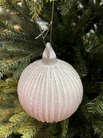 Шар елочный стекл. [66283]