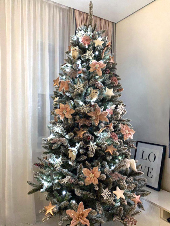 Елка "Ариозо", эффект инея