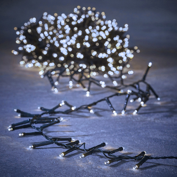 Светодиодная гирлянда Luca Snake 14м, 700 холодных белых LED [83774]