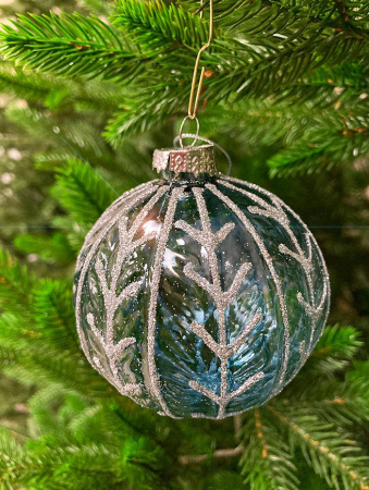 Шар елочный стекл. [0182-23]
