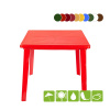 Стол пластиковый квадратный [130-0019] красный