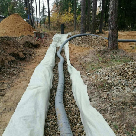 Дренажный геотекстиль