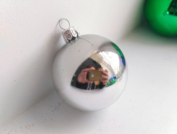 Шары пластиковые, серебро глянец Шары пластиковые, серебро глянец