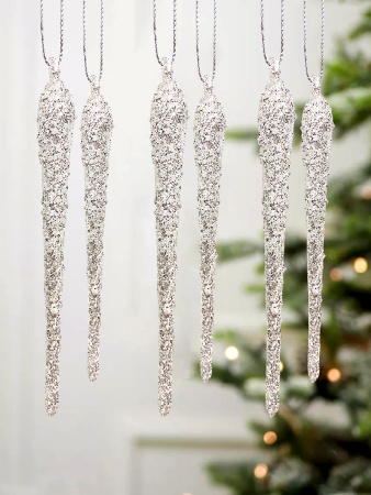 Игрушка елочная стекл. [6146]