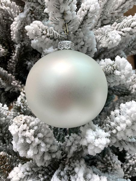 Шар елочный стекл. 8 см, [16]