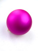 Шары пластиковые, малиновый мат.
