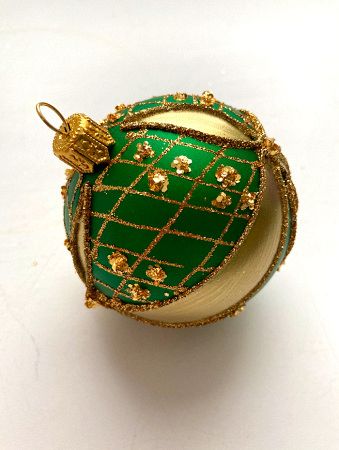 Набор шаров пластик. декор №6 разные цвета, 6см / 8см / 10см Шар пластиковый декорированный