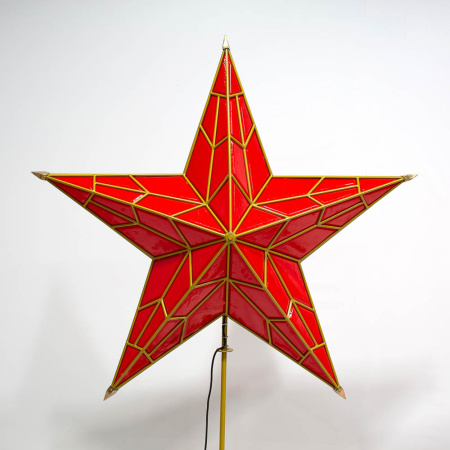 Макушка на елку "Рубиновая"