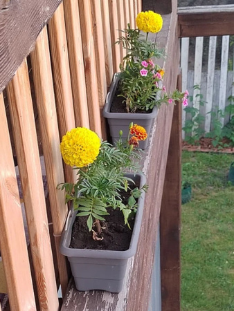 Ящики балконные для цветов рельефные, (графит) №3 №1