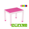 Стол детский пластиковый, розовый