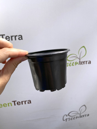 Горшок для рассады круглый формованный 0.3л, ø 9см, высота 7см.