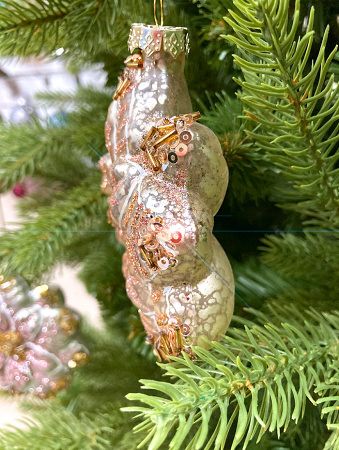 Игрушка елочная стекл. [60280]