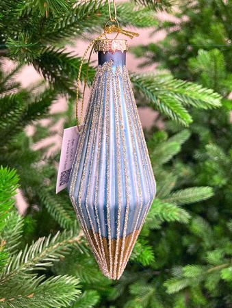 Игрушка елочная стекл. [0306-7]