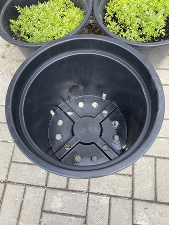 Горшок круглый под саженцы 60л, ø 53см, высота 37см