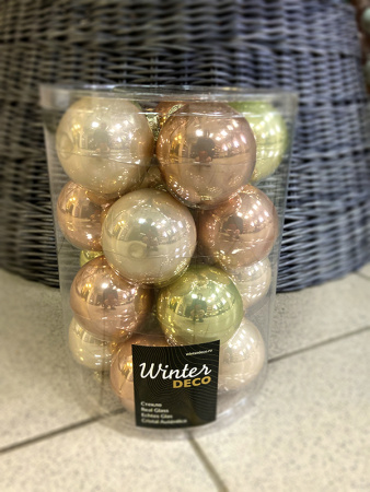 Набор шаров елочных стекл. Весенние Грезы 6см, 20 шт [2000174]