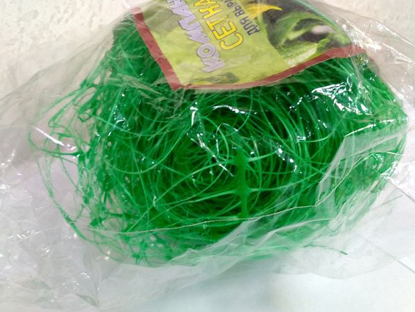 Сетка шпалерная для поддержки вьющихся растений 2*15 м