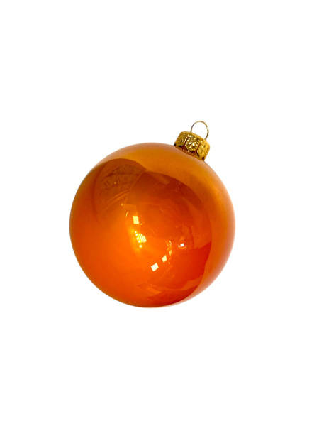 Шары пластиковые, оранжевый глянец Шары пластиковые, оранжевый
