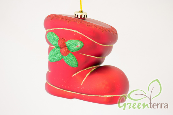 Украшение для больших ёлок "Сапог объемный"