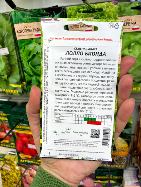 Салат Лолло Бионда