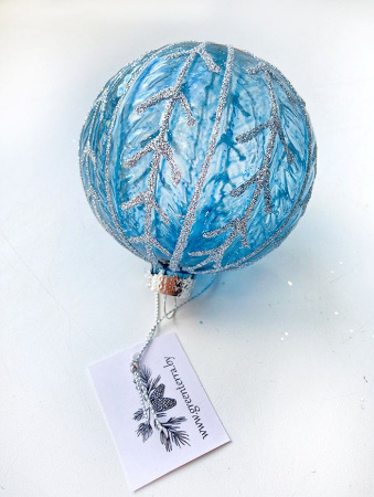 Шар елочный стекл. [0182-23]