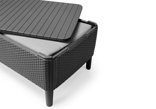 Комплект мебели SALEMO BALCONY SET, графитовый [253206]