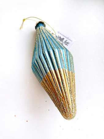 Игрушка елочная стекл. [0306-7]