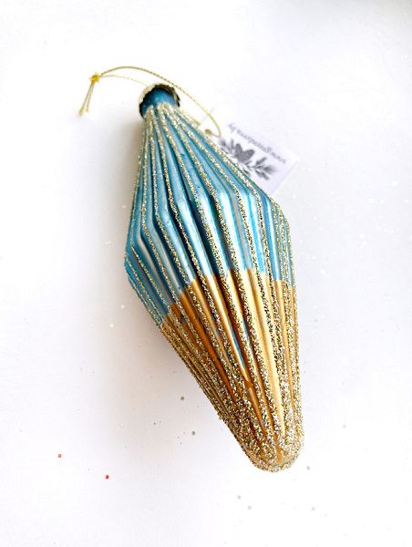 Игрушка елочная стекл. [0306-7]