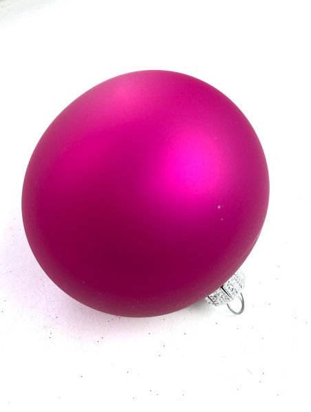 Шар елочный стекл. 8 см, [G-229]