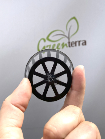 Горшок для рассады салатный сетчатый 0.1л, 5.5см, высота 5см