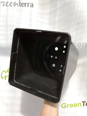 Высокий горшок для роз 11л, 23*23*30 см