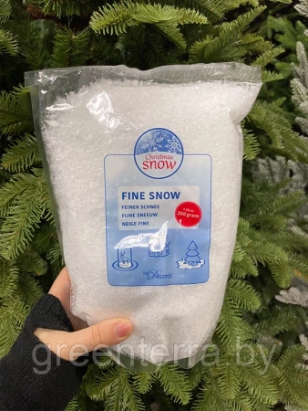 Искусственный снег мелкий 200 гр [470513]