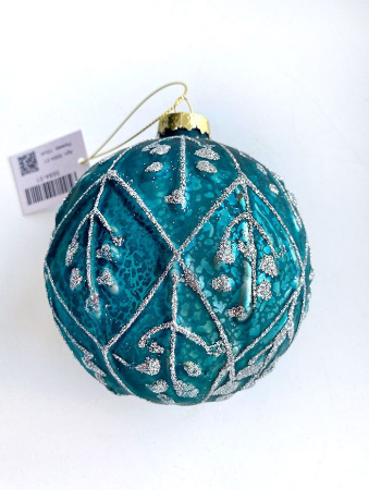 Шар елочный стекл. [5684-51]