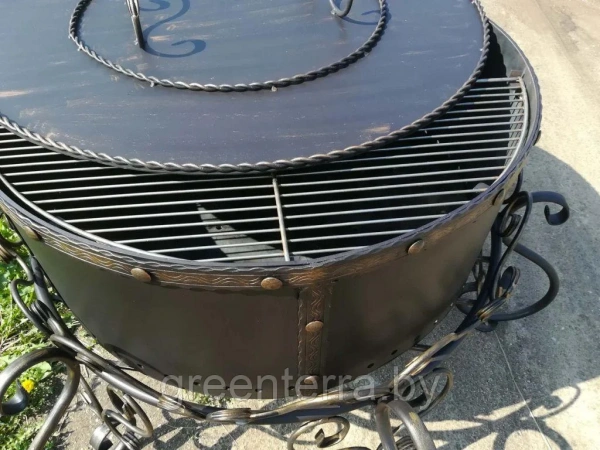Кованый мангал-кострище "Санторин"