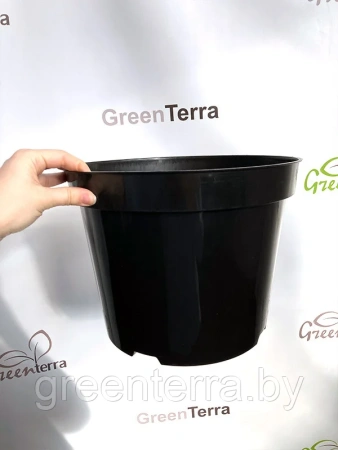 Горшок круглый под саженцы 10л, ø 28см, высота 23 см