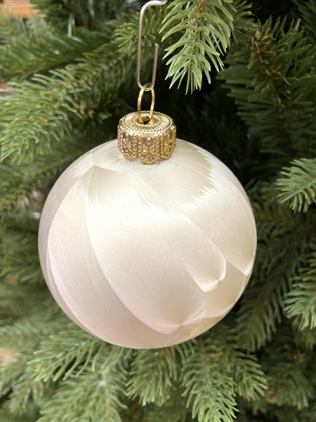 Шар елочный стекл. 8 см, [56]