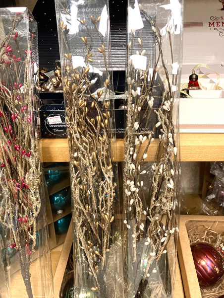 Светодиодная ветвь MicroLED 75см (30LED), цв.тепл. белый [485551]