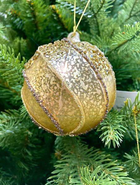 Шар елочный стекл. [63568]