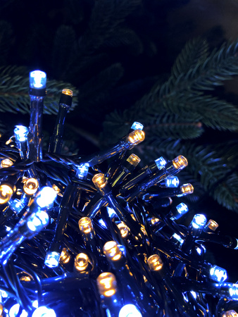 Светодиодная гирлянда Koopman Snake Comfort Basic, 1200 тепл./хол. белых LED, IP44 [AX8512150]